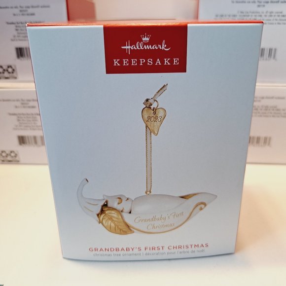 Hallmark Keepsake Grandbaby's First Christmas 2023 Christmas Tree Ornament - Picture 3 of 11